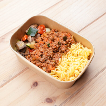 Bolonhesa de Alcatra Paleo com Legumes