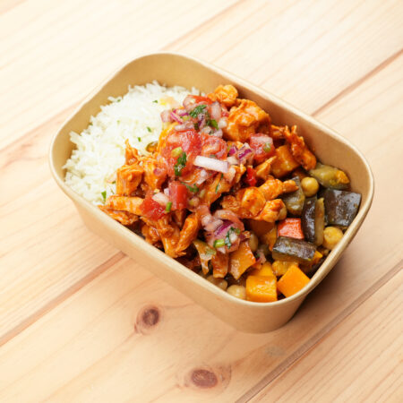 Fajitas de Frango com Pico de Gallo