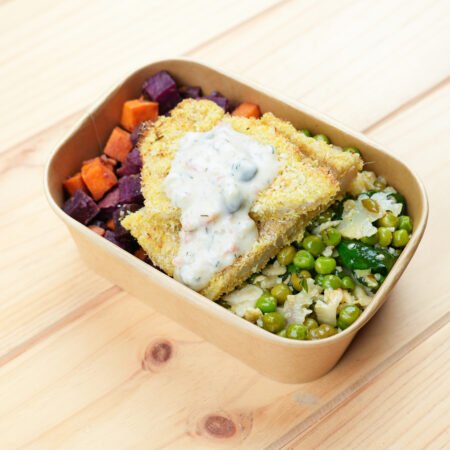 Panadinhos de Peixe com Molho Tártaro