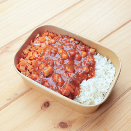 Guisado de Grão Libanês com Alperce Seco e Tâmaras