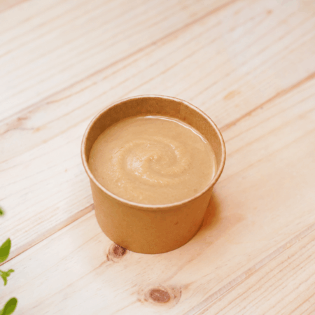 Creme de Castanha e Miso com Cogumelos