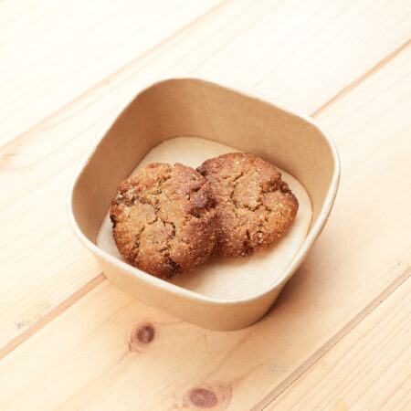 Cookie de Amendoim com Gengibre