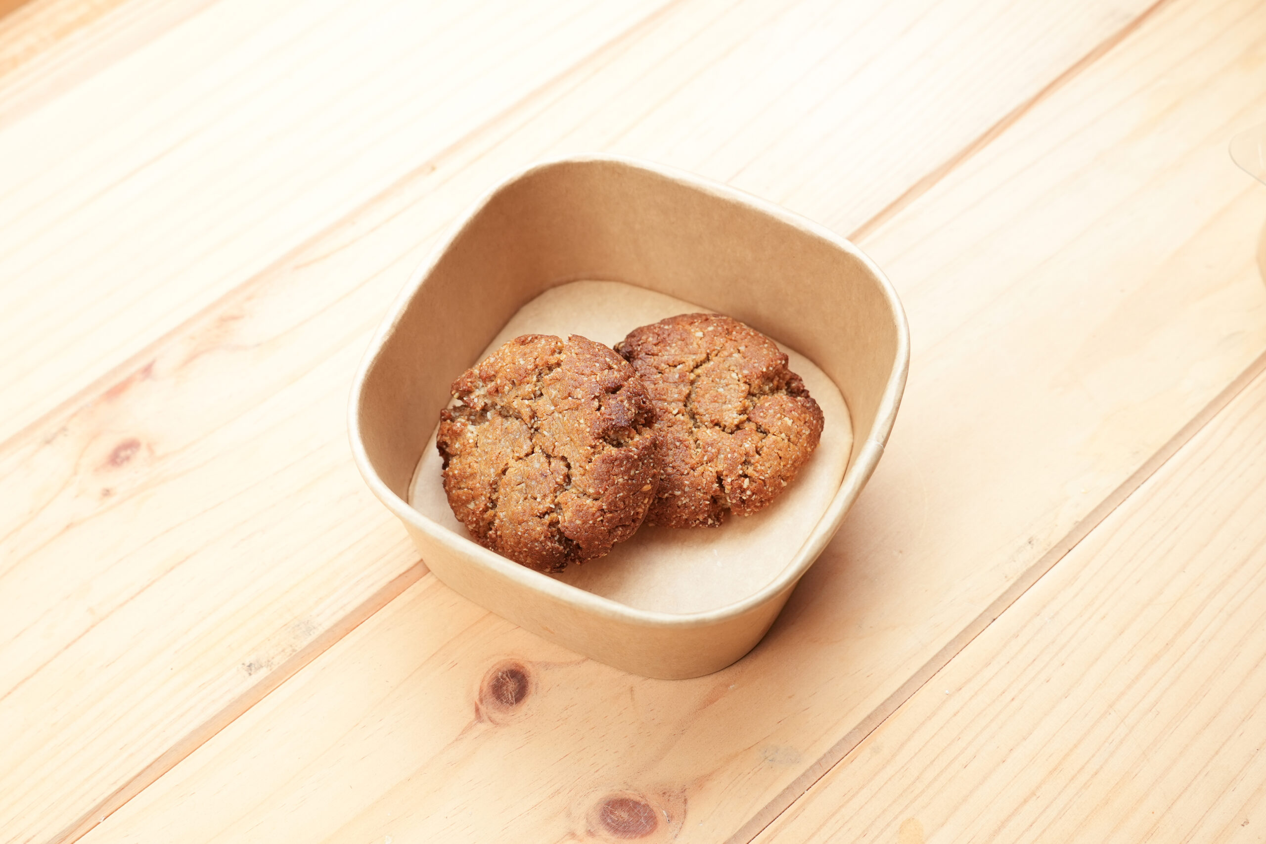 Cookie de Amendoim com Gengibre