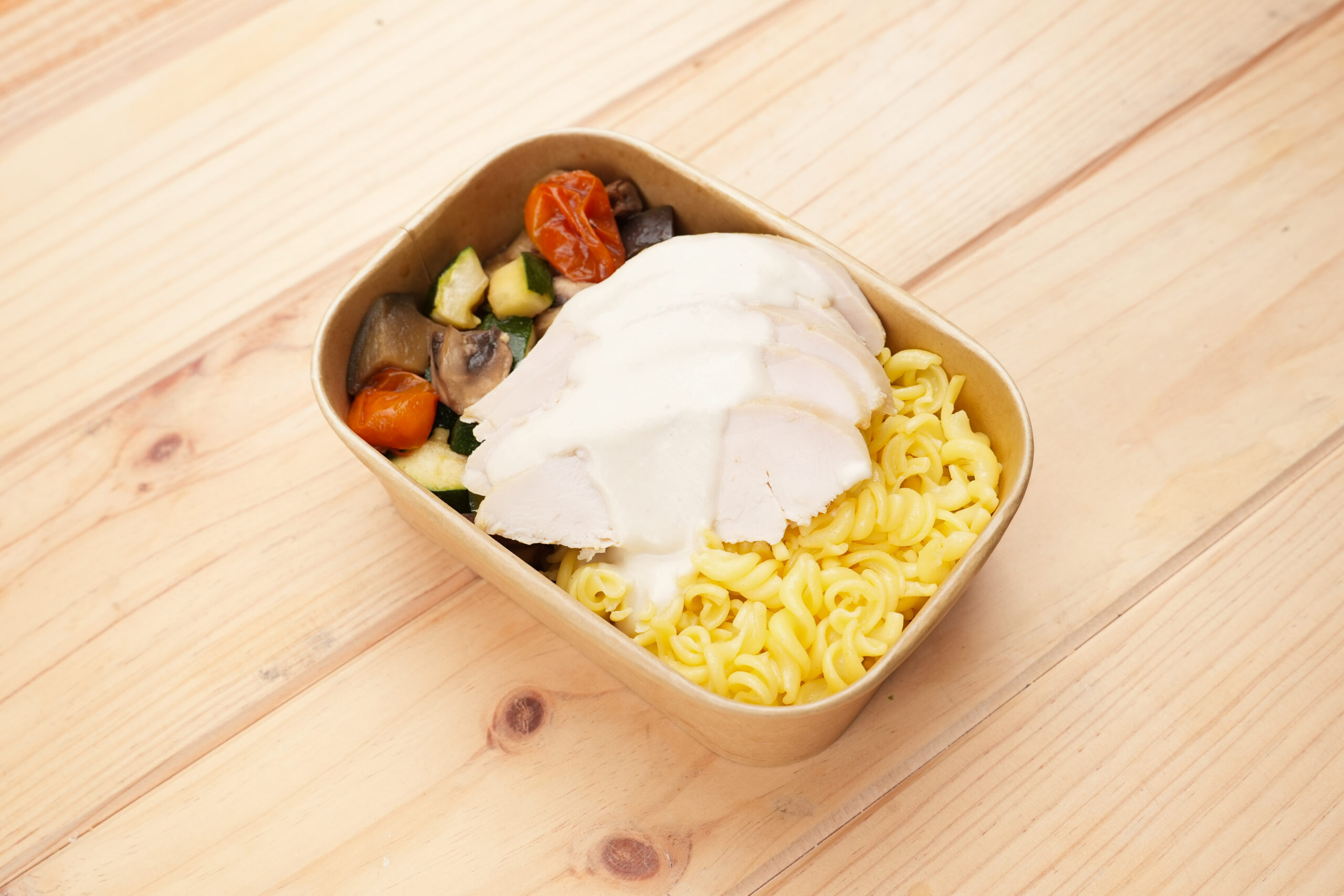 Peito de Frango com Molho Alfredo