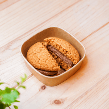 Sandwich Cookies com Nutella Paleo